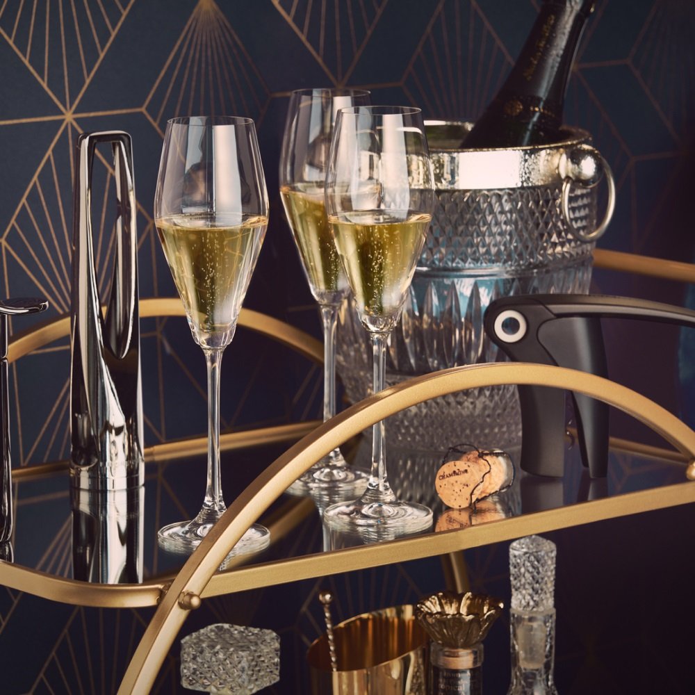 Abridor de Champanhe The Champ Le Creuset Tradicional Black Nickel