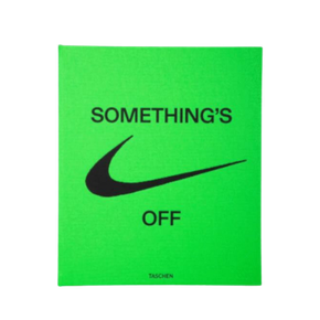 Livro Nike Something's Off Taschen Tênis Virgil Abloh. Nike. ICONS