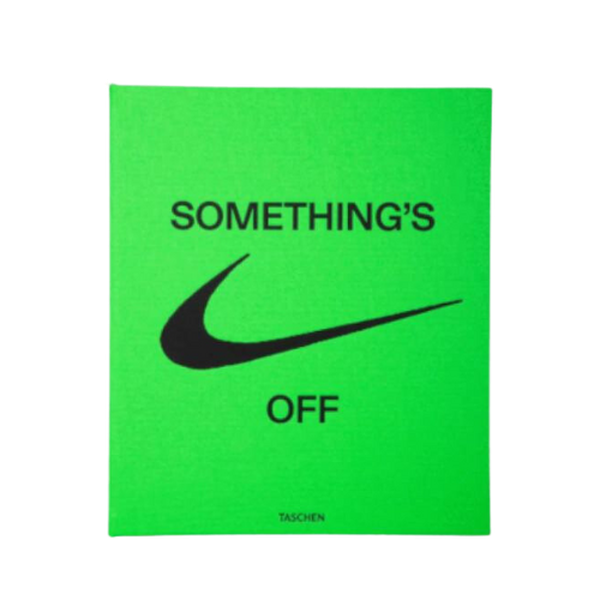 アート・デザイン・音楽 SOMETHING'S OFF Virgil Abloh Livro Nike Something's Off Taschen Tênis Virgil Abloh. Nike