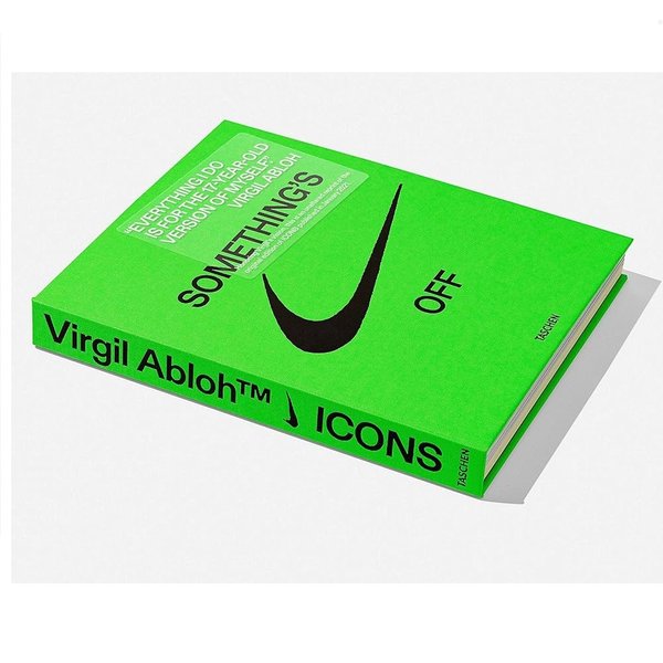 アート・デザイン・音楽 SOMETHING'S OFF Virgil Abloh Livro Nike Something's Off Taschen Tênis Virgil Abloh. Nike